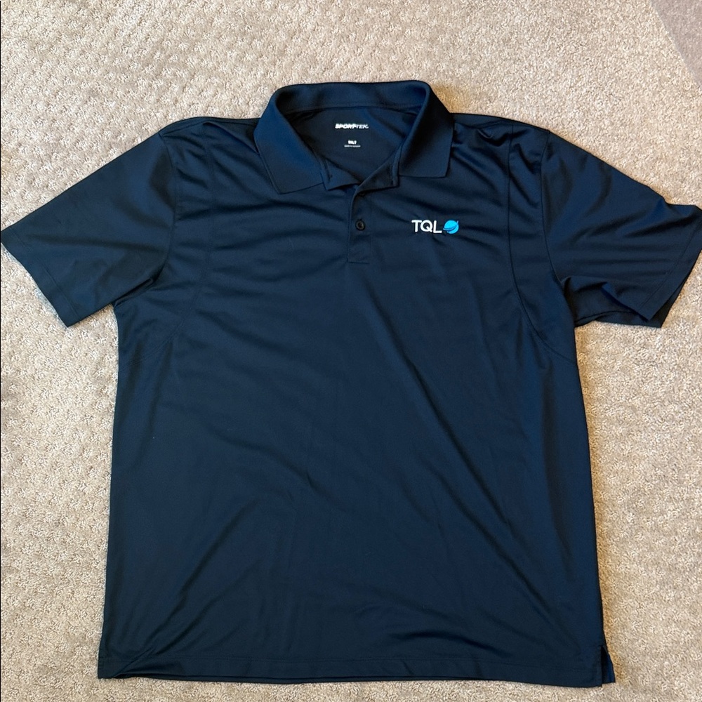 Sport-Tek Black TQL Polo Shirt